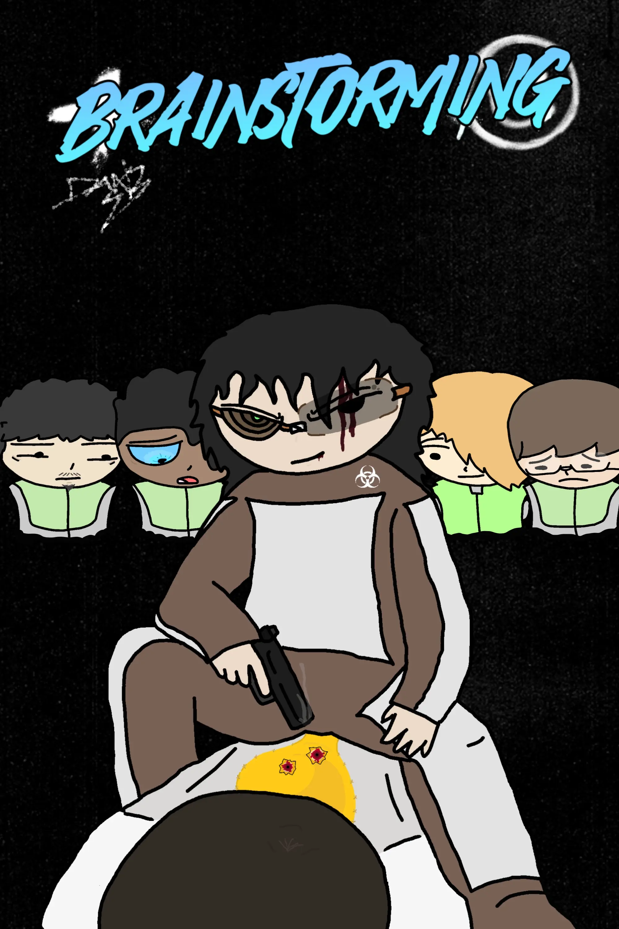 Poster oficial da série Brainstorming